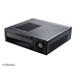 AKASA case Crypto T1, thin mini-ITX, VGA a COM port AK-ITX21-A1B