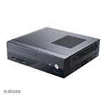 AKASA case Crypto T1, thin mini-ITX, VGA a COM port AK-ITX21-A1B