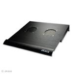 AKASA Classic Cooler chladič pre notebook 15" s USB hubom, čierny AK-NBC-01B