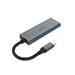AKASA dokovací stanice 4v1 USB 3.1 Type-C / 1x USB 3.1 Type-C / 2x USB Type-A / 1x HDMI / AK-CBCA19-18BK