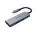 AKASA dokovací stanice 4v1 USB 3.1 Type-C / 1x USB 3.1 Type-C / 2x USB Type-A / 1x HDMI / AK-CBCA19-18BK