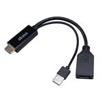 AKASA - HDMI na DP kabel AK-CBHD24-25BK