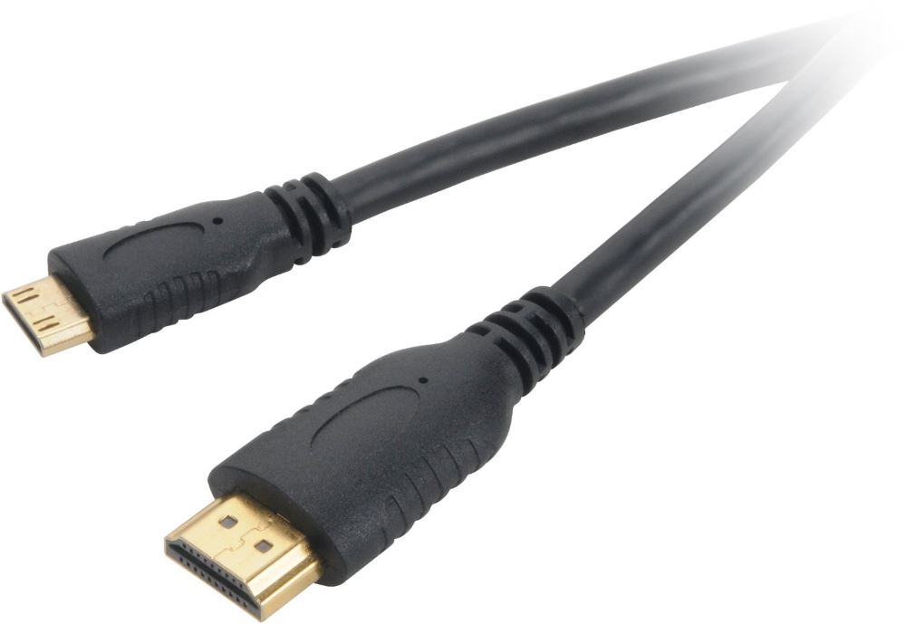 AKASA kabel mini HDMI na HDMI / AK-CBHD07-15BK / 1080p / 1,5m