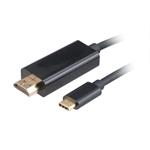 AKASA kabel USB Type-C na HDMI / 4K @60Hz / 1,8m / černý AK-CBCA12-18BK