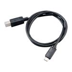 AKASA kabel USB3.1 Typ-C na Typ-B , 1m AK-CBUB28-10BK