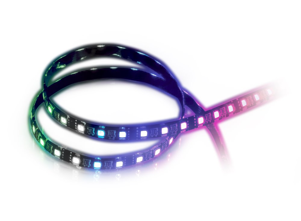 AKASA LED RGBW pásek / VEGAS MBW / 9x magnet / 50cm / 12V / 30x LED AK-LD06-50RB