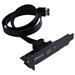 AKASA PCI bracket na USB 3.1 Gen2 Type-C / AK-CBUB37-50L / low-profile / černý / 50 cm