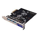 AKASA PCIe karta 2xUSB 3.2 Gen 2 Type-C a 3xType-A AK-PCCU3-09