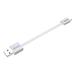 AKASA - Proslim - USB 2.0 A na mikro B - 15 cm bíl