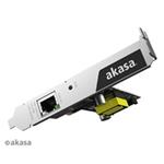 AKASA síťová karta, 2.5 Gigabit PCIe Network Card with PoE AK-PCCE25-02