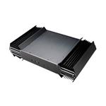 AKASA skříň Galactico / pro Intel NUC6i7KYK / 2,5" SSD/HDD / Kensington lock / 2x USB 3.0 / černá A-NUC33-M1B