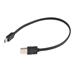 AKASA - USB 2.0 typ C na typ A kabel - 30 cm AK-CBUB43-03BK