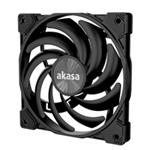 AKASA ventilátor ALUCIA XS12 (Hadal Black Edition), 12cm fan AK-FN122-BK