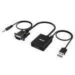 AKASA - VGA na HDMI s audio kabelem AK-CBHD23-20BK