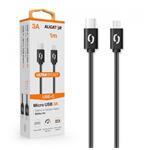 ALI DK 3A, USB-C/microUSB,bílý DATKP42 8595181193099