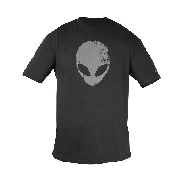 Alienware Distressed Head Gaming Gear T-shirt grey - L A8883085