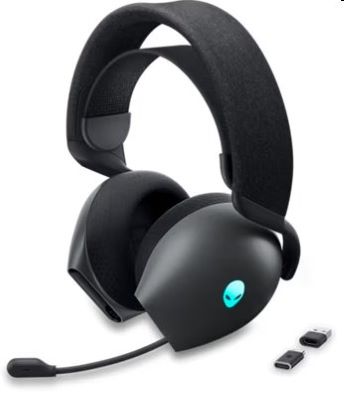 Alienware Dual Mode Wireless Gaming Headset - AW720H (Dark Side of the Moon) 545-BBDZ