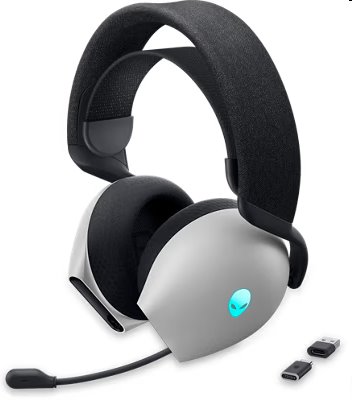 Alienware Dual Mode Wireless Gaming Headset - AW720H (Lunar Light) 545-BBFD