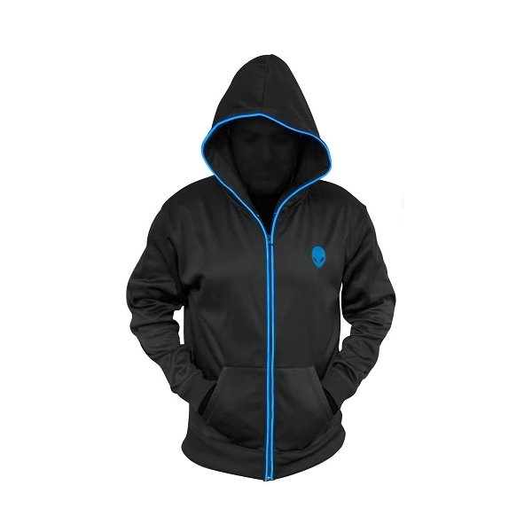 Alienware Zip-Glow Hoodie Black - XXL A9743020