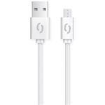 ALIGATOR Datový kabel 2A, Micro USB bílý