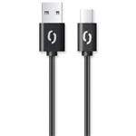 ALIGATOR Datový kabel 2A, USB-C černý DAKA005