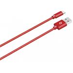 ALIGATOR PREMIUM 2A kabel, Micro USB 50cm, červený DATKP36