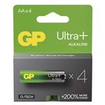 Alkalická batéria GP Ultra Plus LR6 (AA), 4 ks 04891199203930