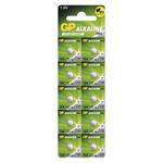Alkalická gombíková batéria GP LR621 (164F), 10 ks 4891199025372