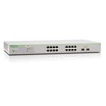 Allied Telesis AT GS950/16PS - Přepínač - řízený - 16 x 10/100/1000 (PoE+) + 2 x kombo Gigabit SFP AT-GS950/16PS-50