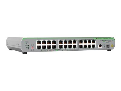 Allied Telesis CentreCOM AT-GS910/26XST - Přepínač - neřízený - 24 x 10/100/1000 + 1 x 100/1000/2.5 AT-GS910/26XST-50