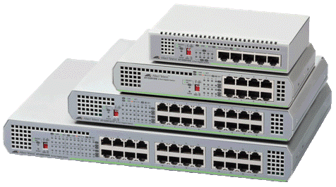 Allied Telesis CentreCOM AT-GS910/8 - Přepínač - 8 x 10/100/1000 - desktop AT-GS910/8-50