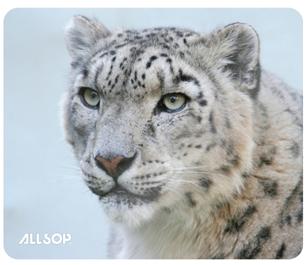 Allsop Podložka pod myš - Sněžný leopard 06417