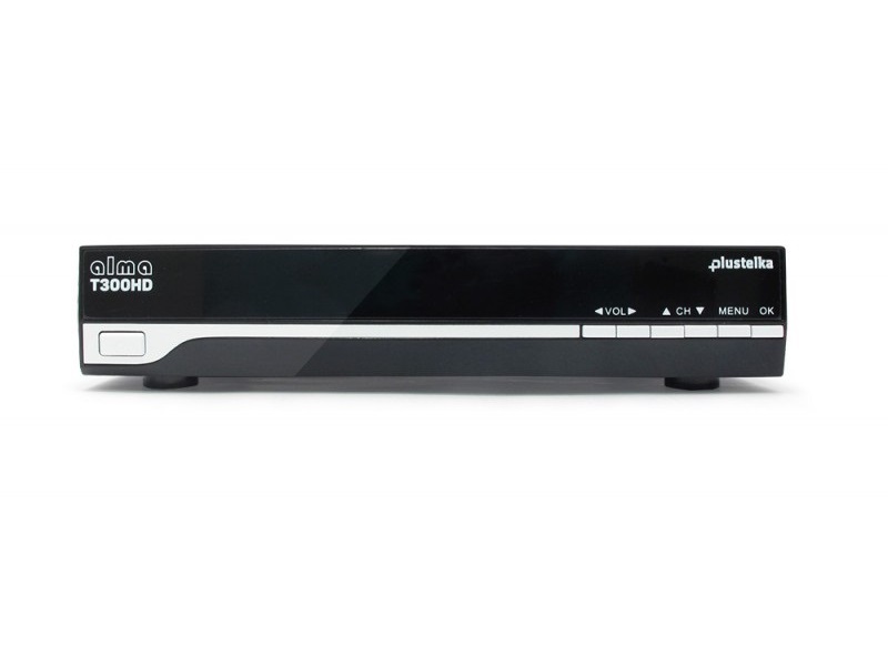 ALMA DVB-T2 HD přijímač T300 HD PLUStelka/ Full HD/ MPEG2/ MPEG4/ IRDETO/ HDMI/ USB/ SCART DBTALH0111