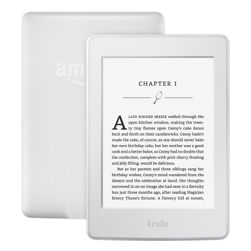 Amazon Kindle PAPERWHITE 3 2015 WHITE, 6" 4GB E-ink displej, WIFi, BEZ REKLAM , 100 knih zdarma 191010