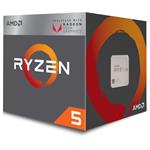 AMD, Ryzen 5 2400G, Processor BOX, soc. AM4, 65W, RX Vega Graphics s Wraith Stealth chladičom YD2400C5FBBOX