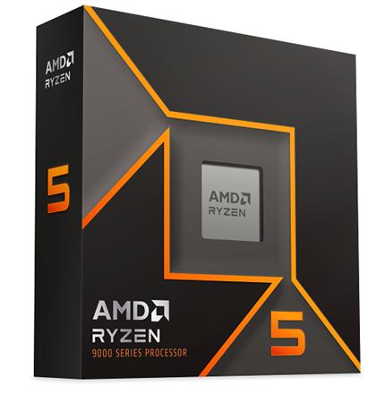 AMD Ryzen 5 6C/12T 9600 (3.8GHz/5.2GHz,38MB,65W,AM5) with Radeon Graphics, s chladičem 100-100000718BOX