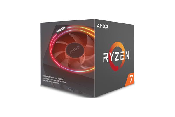 AMD, Ryzen 7 2700, Processor BOX, soc. AM4, 65W, Wraith Spire (LED) chladič YD2700BBAFBOX