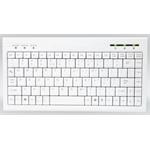 AMEI Keyboard AM-K2001W CZECH Slim Mini Multimedia Keyboard White (USB version) AMEI AM-K2001W