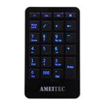 AMEI Keyboard AM-KN101B Professional Letter Blue Illuminated digital keypad AMEI AM-KN101B