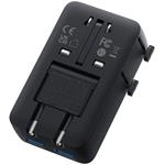 Anker Nano cestovní adaptér/ 5v1/ 20W/ 2x USB-C/ 2x USB/ UK/US/AU/EU/ černý A9215H11