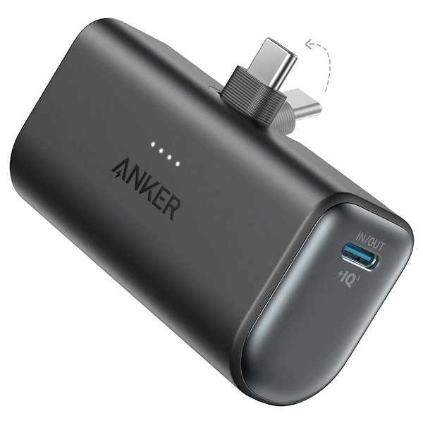 Anker Nano Powerbanka/ 22,5W/ 5000mAh/ USB-C/ šedá A1653H11