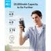 Anker Powerbanka/ 10000mAh/ 30W/ integrovaný USB-C/ displej/ černá A1688H11