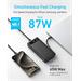 Anker Powerbanka/20000mAh/ 87W/ integrovaný USB-C kabel/ černá A1383H11