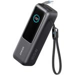 Anker Powerbanka/ 25000mAh/ 165W/ integrovaný USB-C a zasouvací kabel/ černá A1695H11