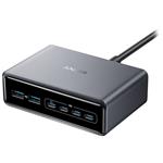 Anker Prime Nabíjecí Základna/ 200W/ 4x USB-C/ 2x USB/ GaN/ stříbrná A2683341