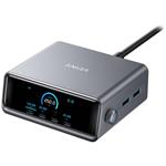 Anker Prime Nabíjecí Základna/ 250W/ 4x USB-C/ 2x USB/ GaN Prime/ stříbrná A2345341