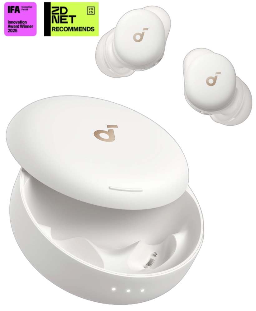 Anker Soundcore Sleep A30/ Sluchátka/ Bluetooth/ ANC/ bílá D1301G21