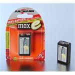 Ansmann akumulátor 9V NiMH 200 mAh (1 ks) maxE 8766