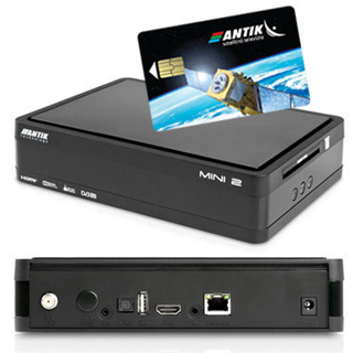 ANTIK Sat. prijímač MINI 2S DVB-S2 + Antik Karta MINI2S+KARTA