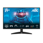 AOC 27B36X 27" IPS 1920x1080 1500:1 4ms 300cd DP HDMI čierny 144Hz